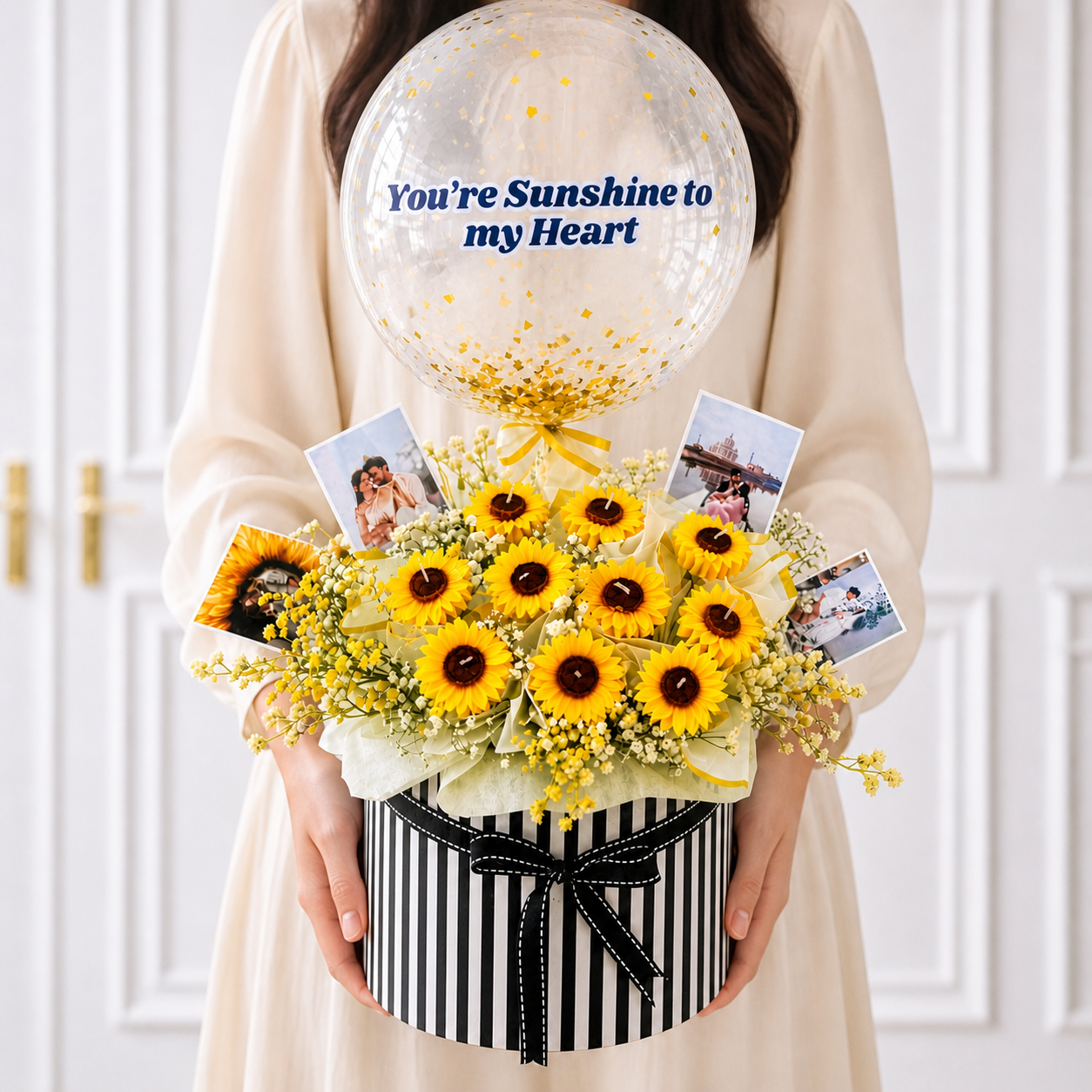 Sunflower Basket