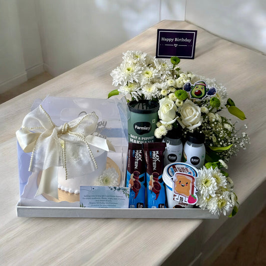 Birthday Gift hamper for gym guy