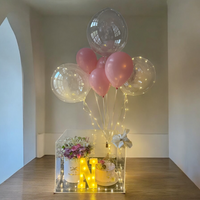 With Helium Balloons