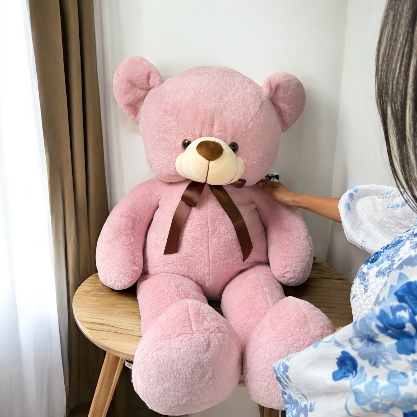 Soft Pink Teddy (3.5 Feet)