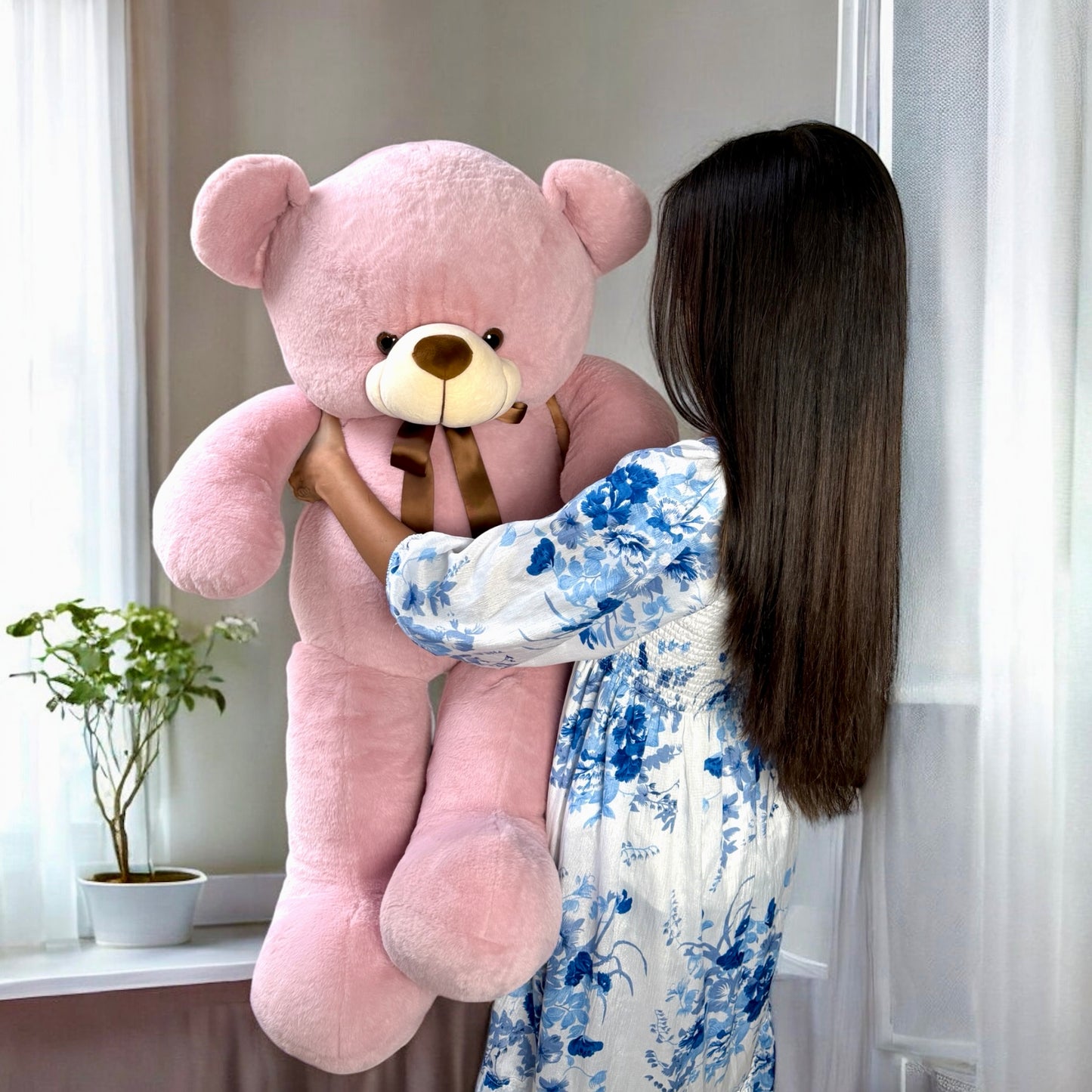 Soft Pink Teddy (3.5 Feet)