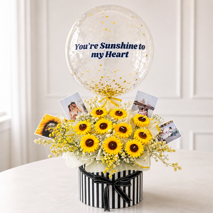 Sunflower Basket