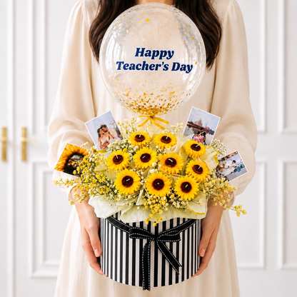 Sunflower Basket