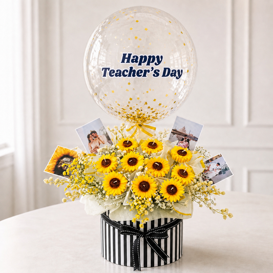 Sunflower Basket