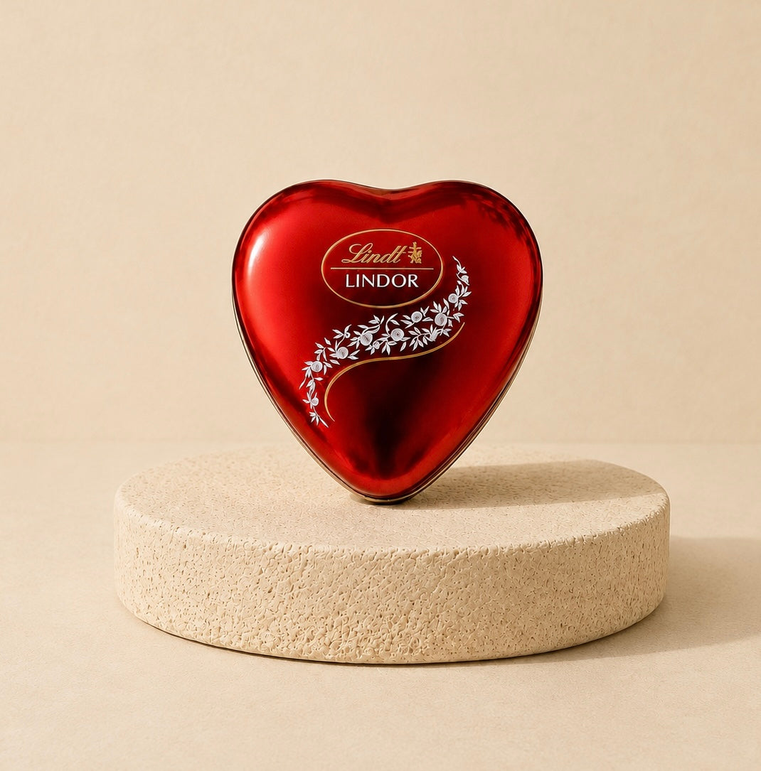 Lindt Heart Shape Chocolate Pack
