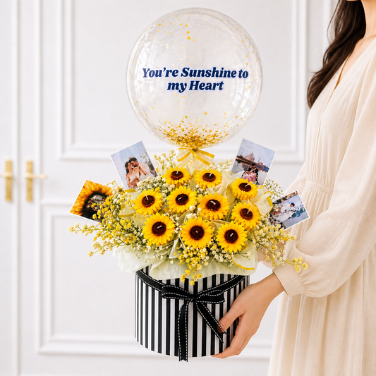 Sunflower Basket