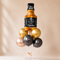 Aged To Perfection Foil Balloon Bunch