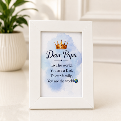 To My Dearest Dad