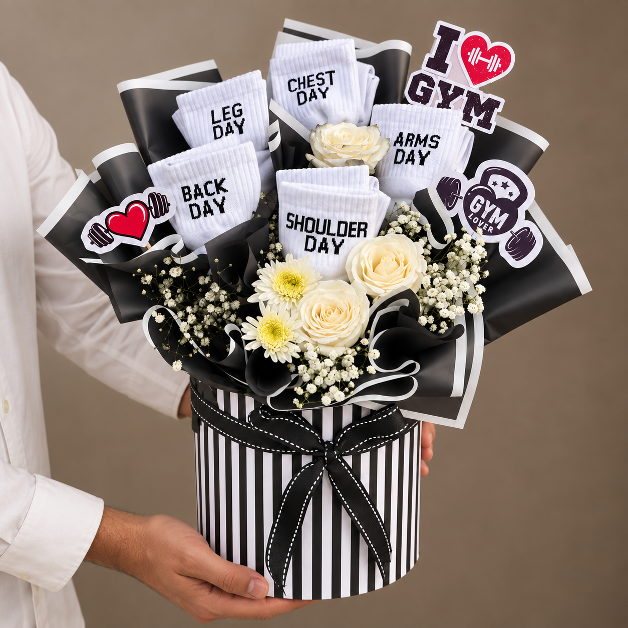 Gym Crew Socks Bouquet