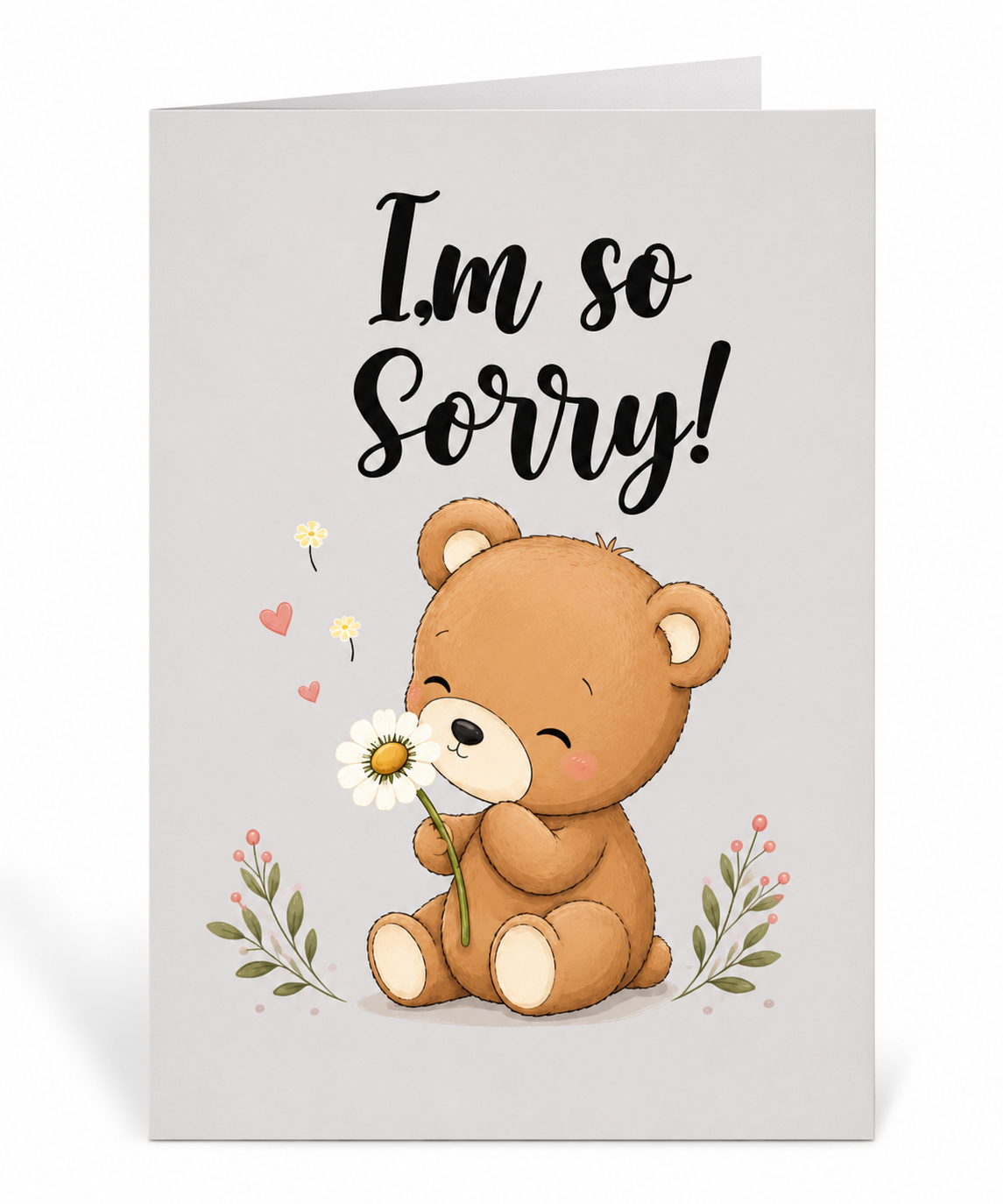 Sorry Card