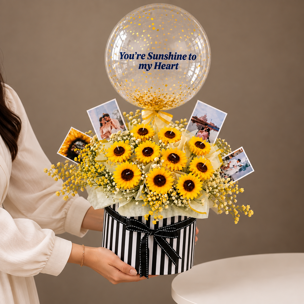Sunflower Basket
