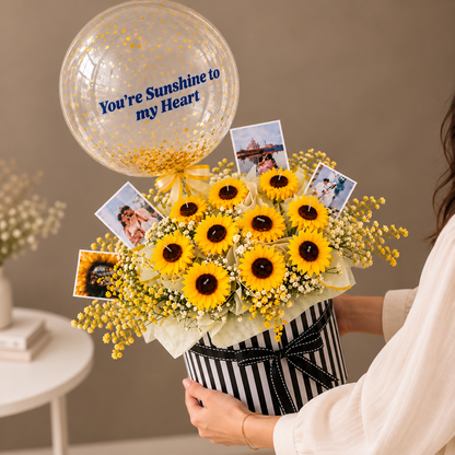 Sunflower Basket