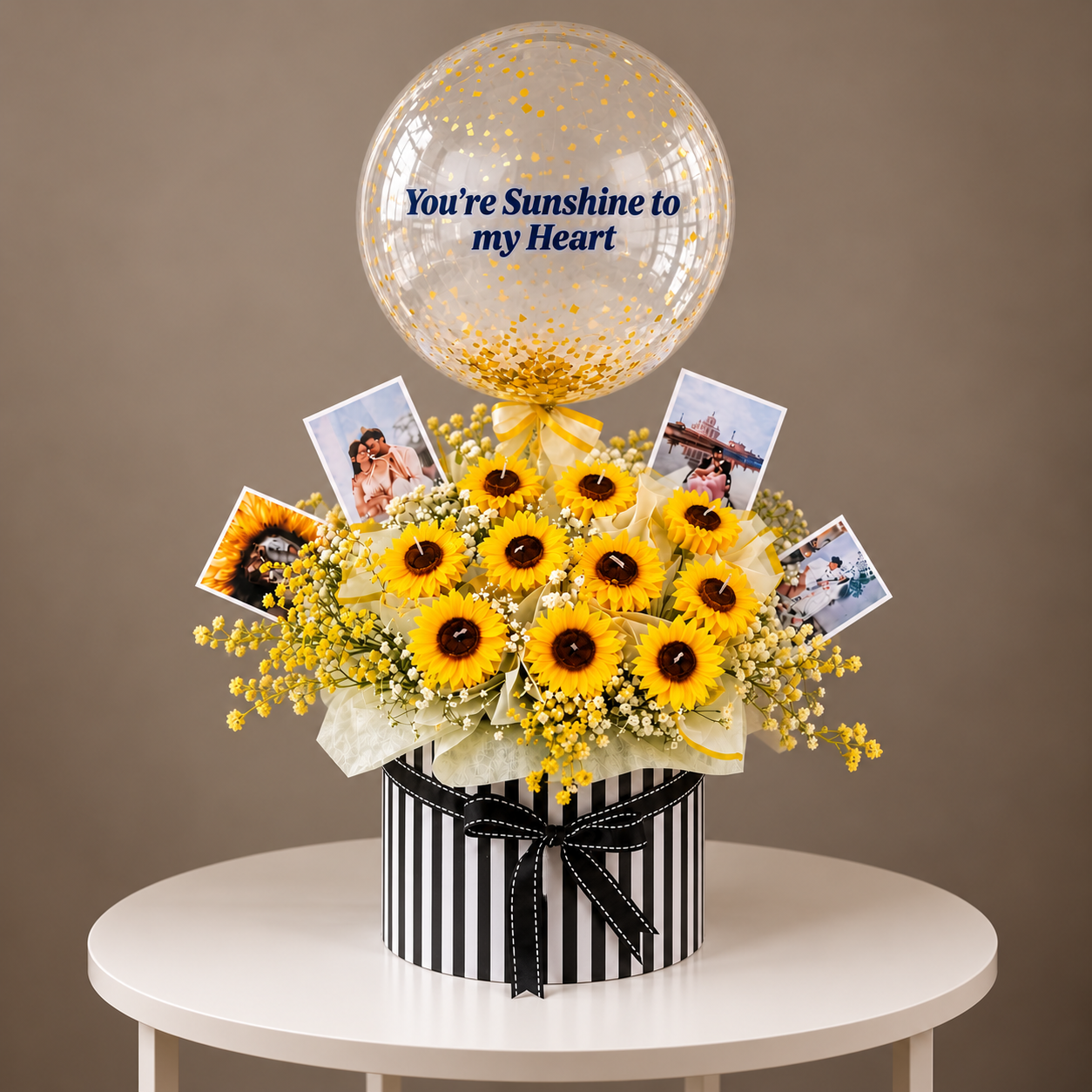 Sunflower Basket