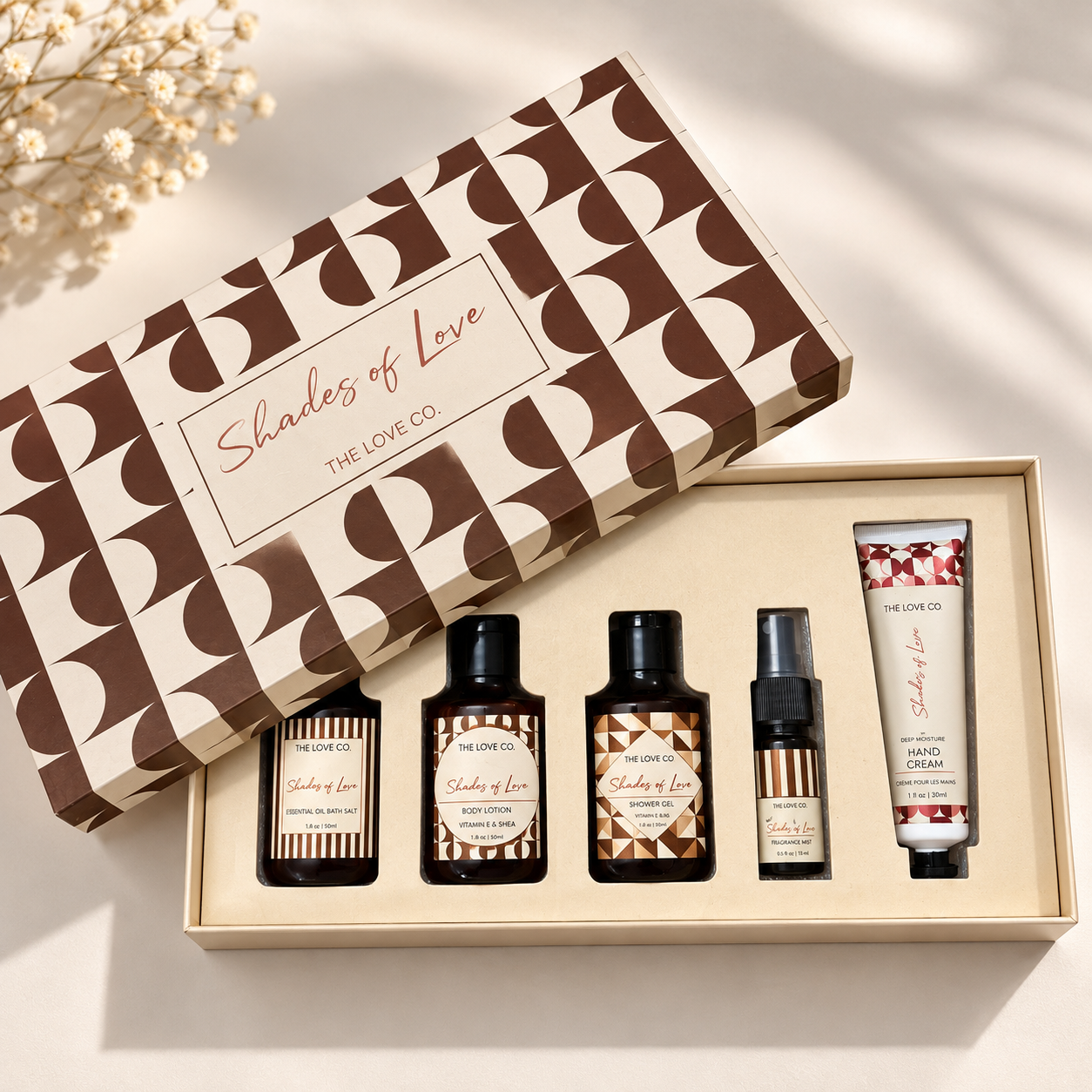 The Love Co. Body Care Gift Set